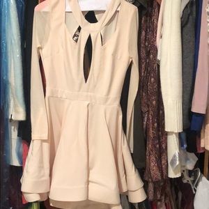 Sexy Nude cocktail dress